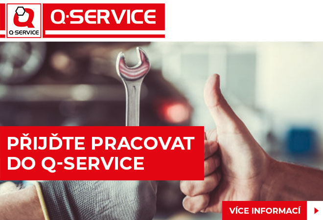 PŘIJĎTE PRACOVAT DO Q-SERVICE